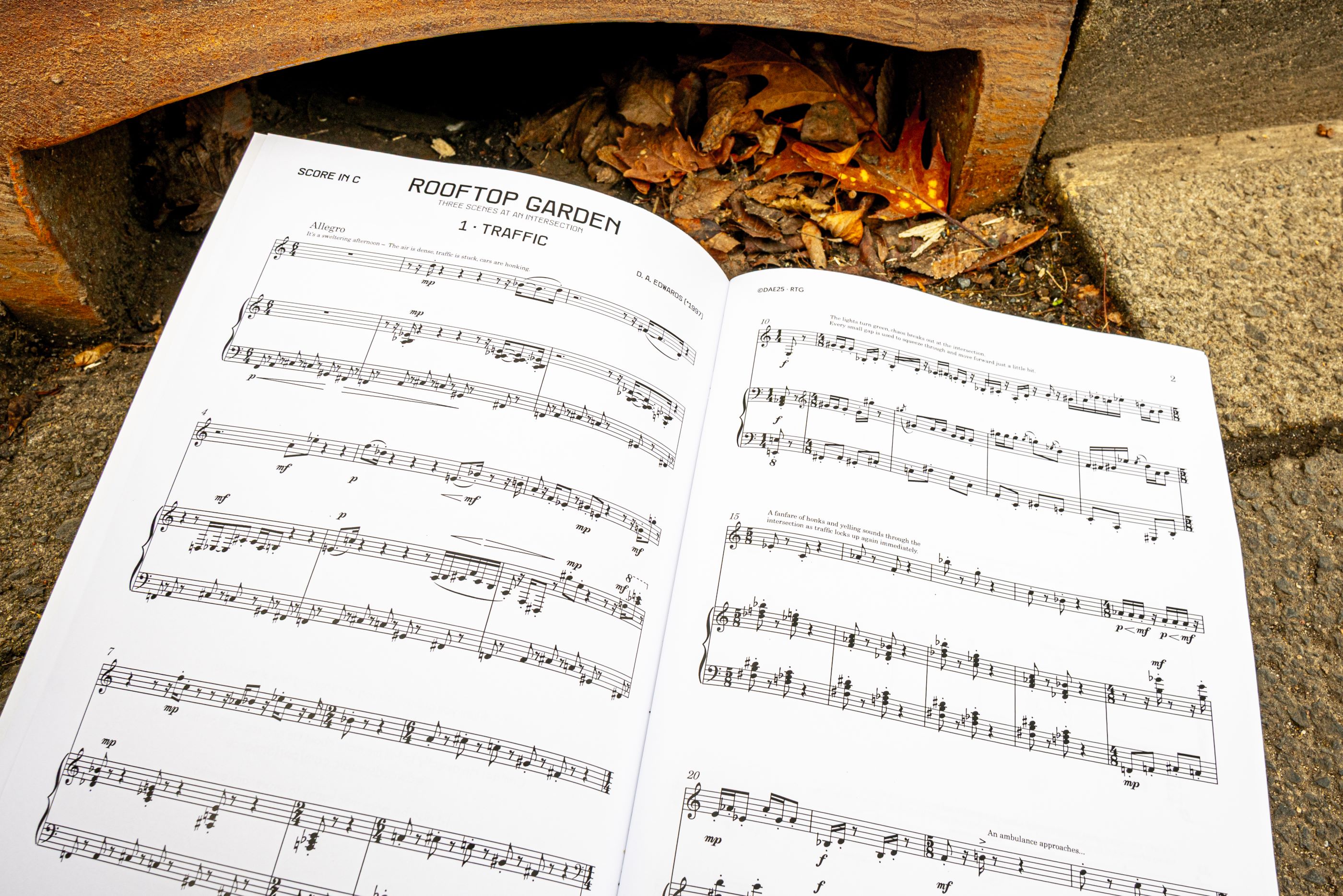 Preview of the piano score (Score in C)